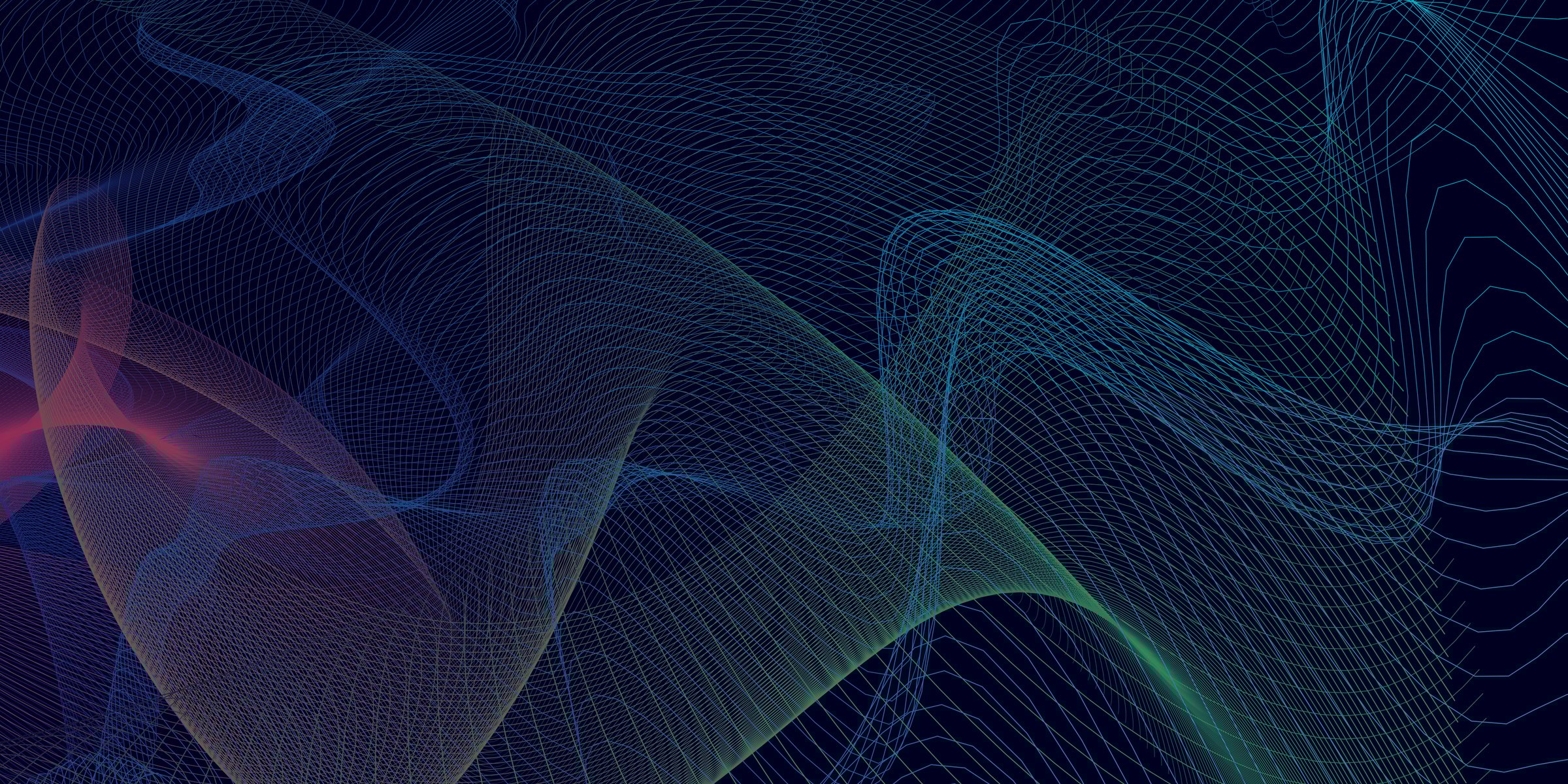 Abstract Digital Landscape